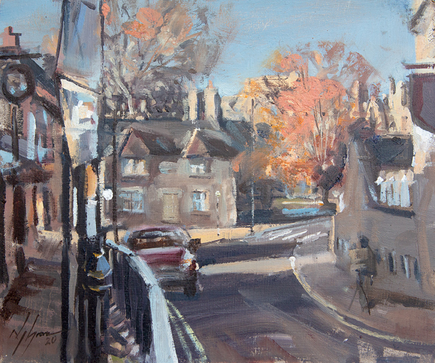 Castle Street, Autumn, Stamford