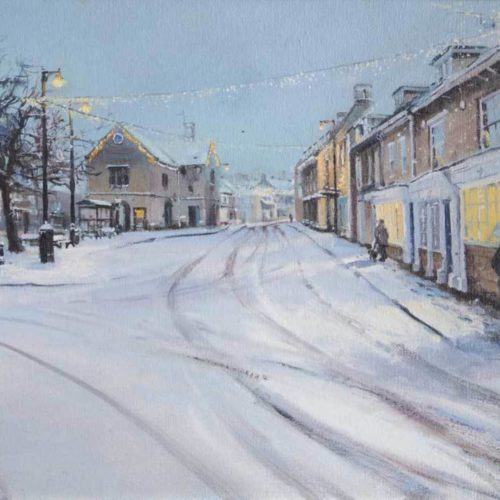 Snow in Oundle, Giclee Print, 1/100