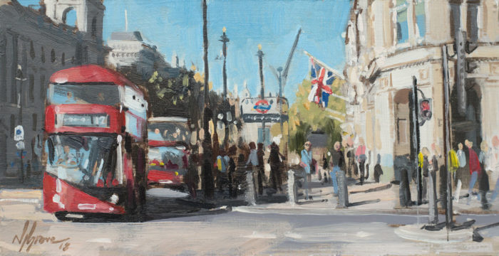 Parliament St, London, October, Giclee Print 1/100