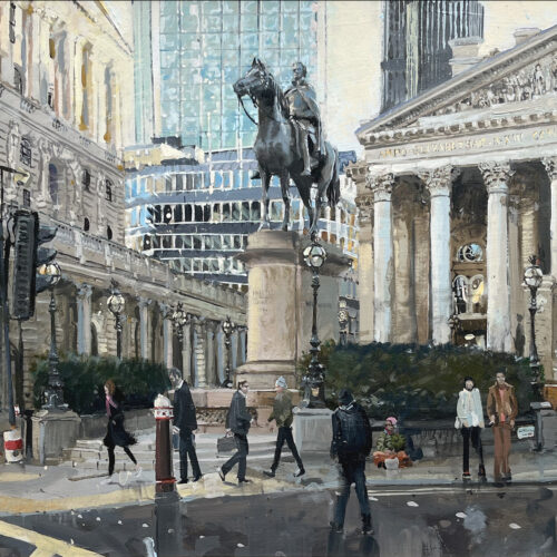Bank Painting by Nick Grove