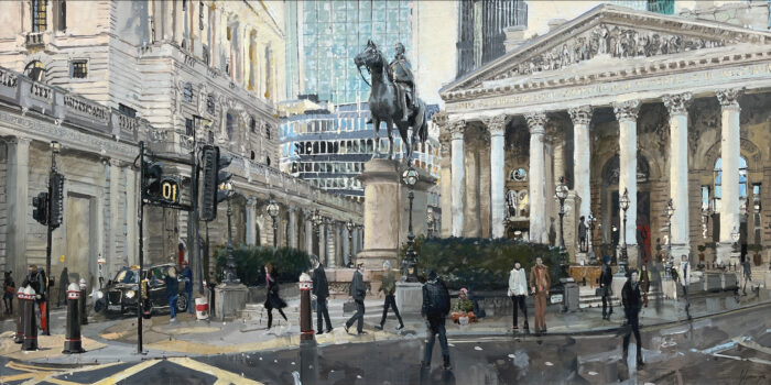 Bank Painting by Nick Grove