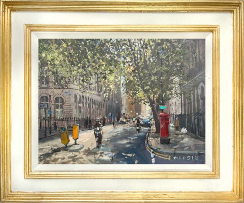 Bloomsbury Square painting by Nick Grove