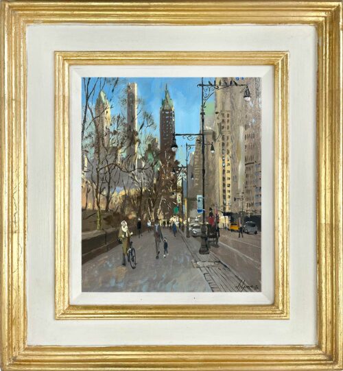 West 59th Street oil painting by Nick Grove